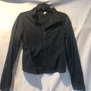 Under Armour Heat Gear Gray Full Zip Jacket Women's Size M.    SB